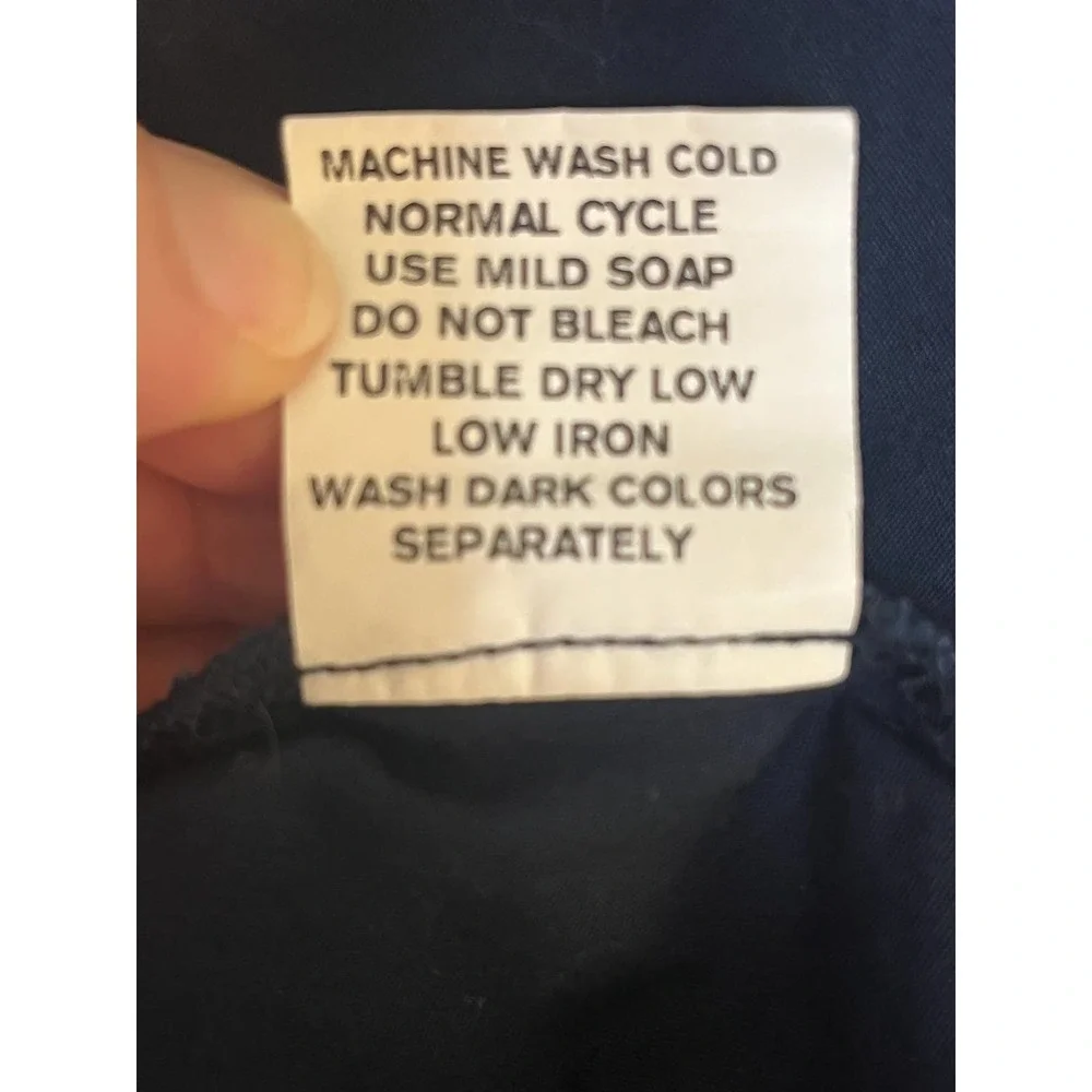 Eshakti Navy, Short Sleeve Custom Dress Size S. Fit & Flare Styling. - Picture 8 of 9